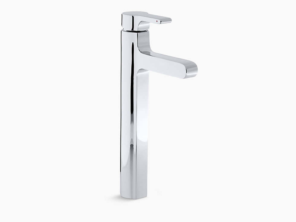 Kohler - Singulier®  Single-control tall lavatory faucet in polished chrome